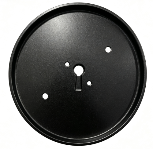 stamping parts, punching parts, sheet metal fabrication parts, powder coating round lid